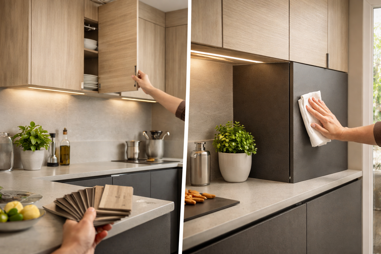 Best Laminates for Modular Kitchens: Cabinets, Shutters & Counter Units