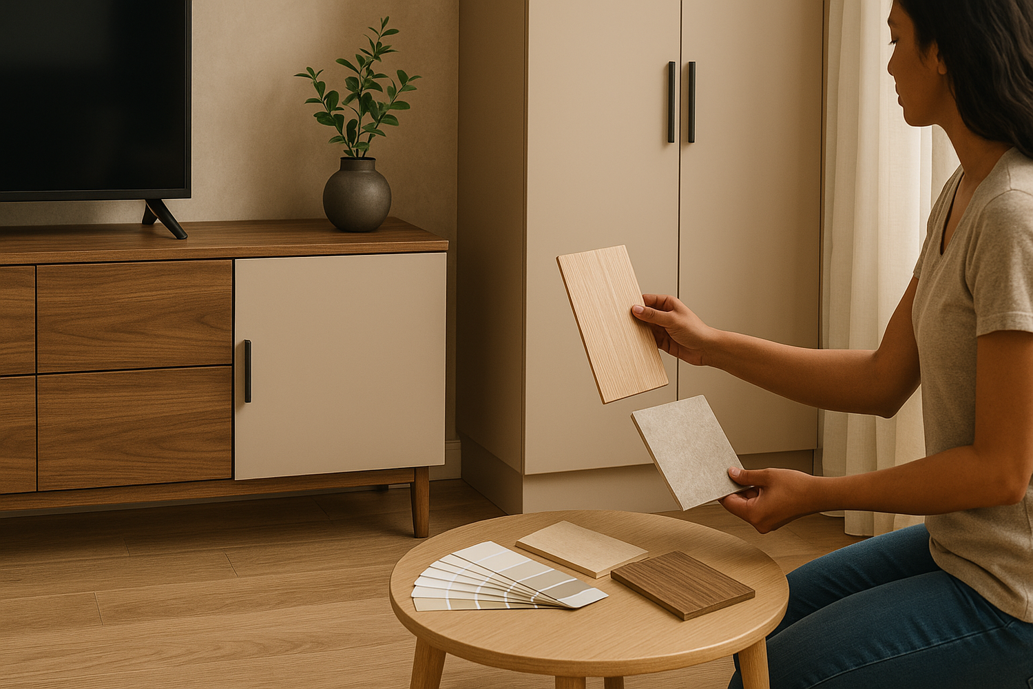 How to Match Laminates with Flooring & Wall Colours