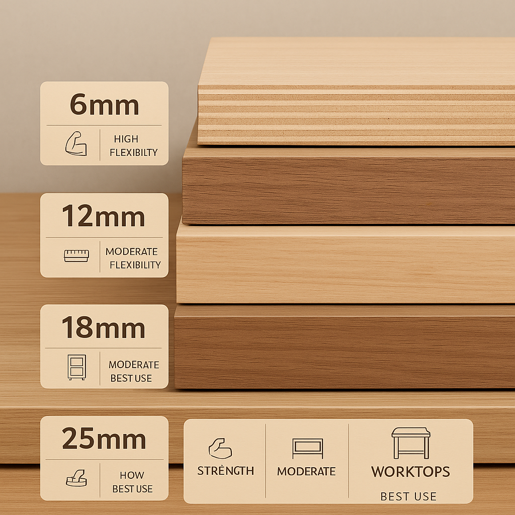 How to Choose the Right Plywood Thickness for Your Project