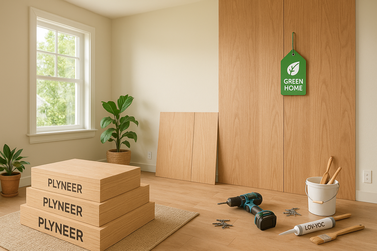Image showcasing Eco-Friendly Home Renovation Guide with Plyneer | Green Plywood Solutions