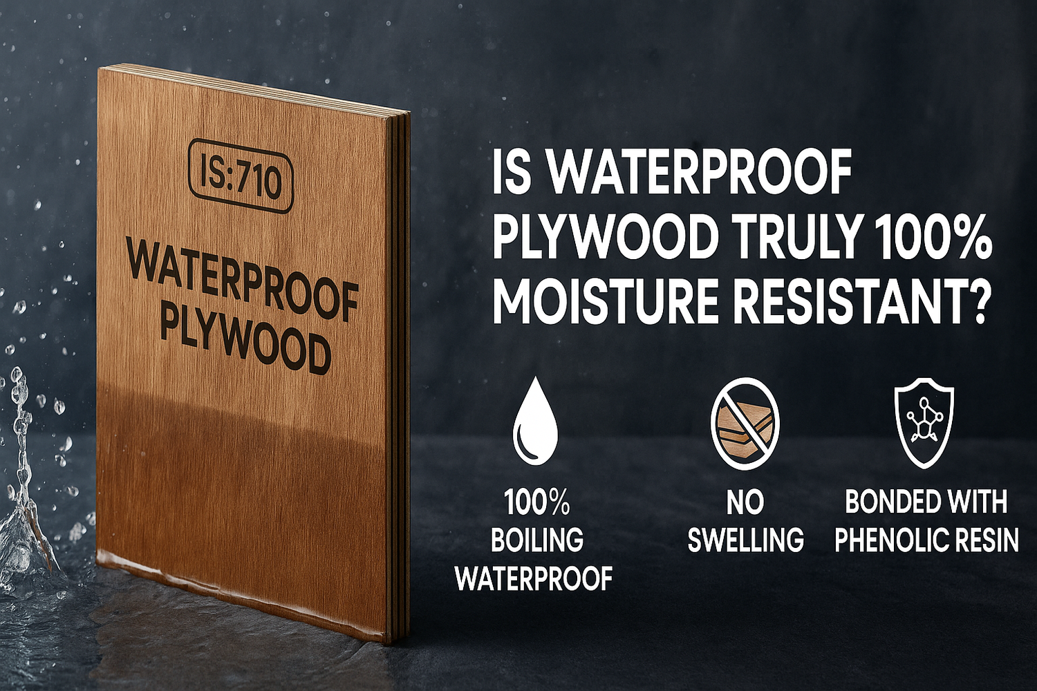 Is Waterproof Plywood Truly 100% Moisture Resistant?