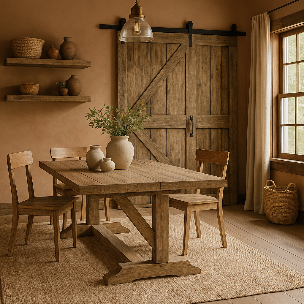 Creating Rustic Farmhouse Interiors with Neem Core Ply