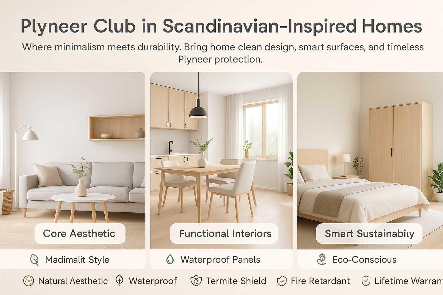 Plyneer Club in Scandinavian-Inspired Homes