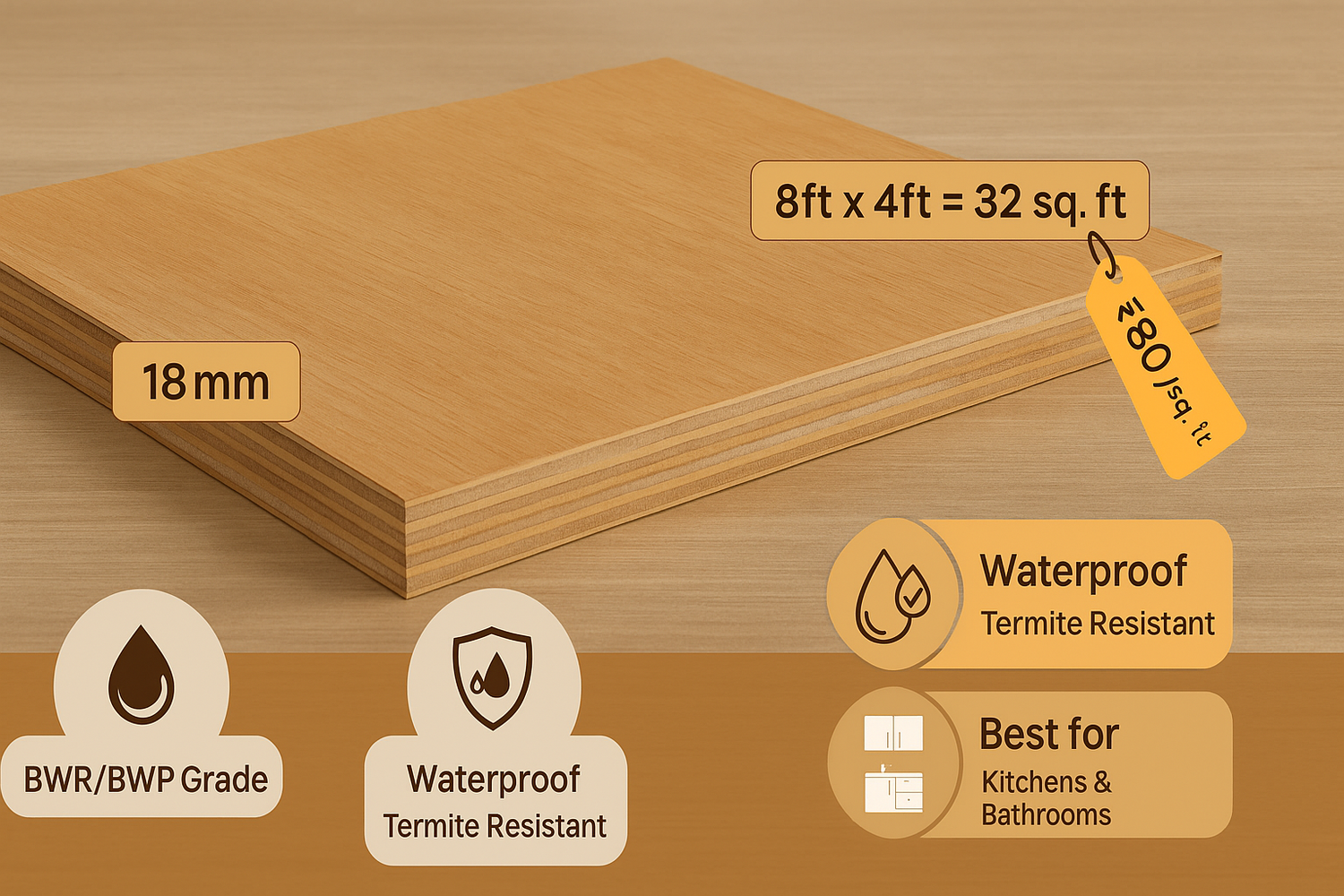 12mm Plyneer Club Plywood (Fire Proof): Application & Alternatives