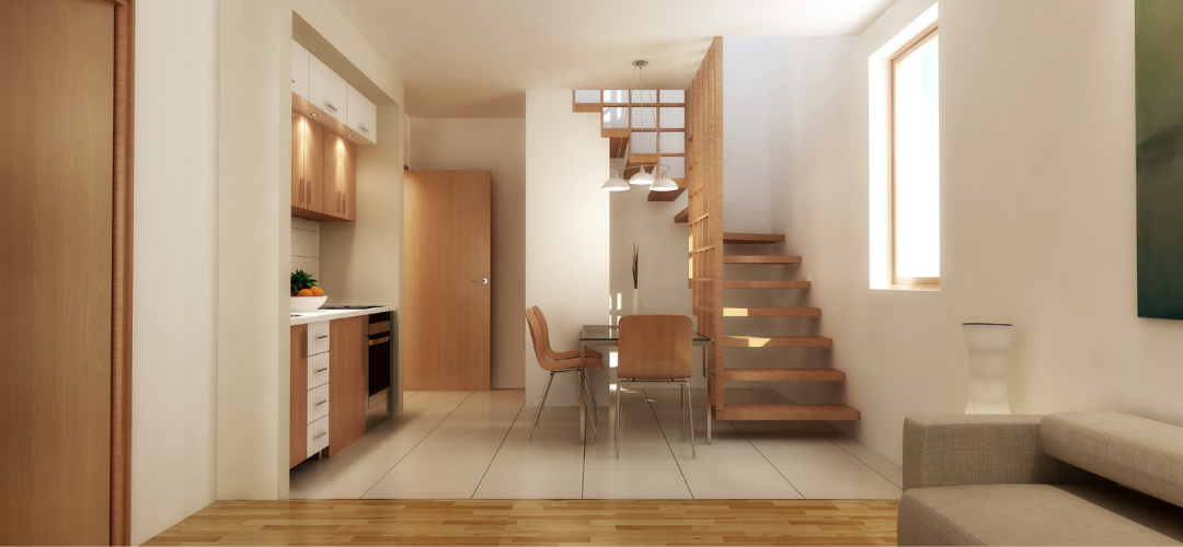 Stack of Plyneer plywood sheets for budget interiors