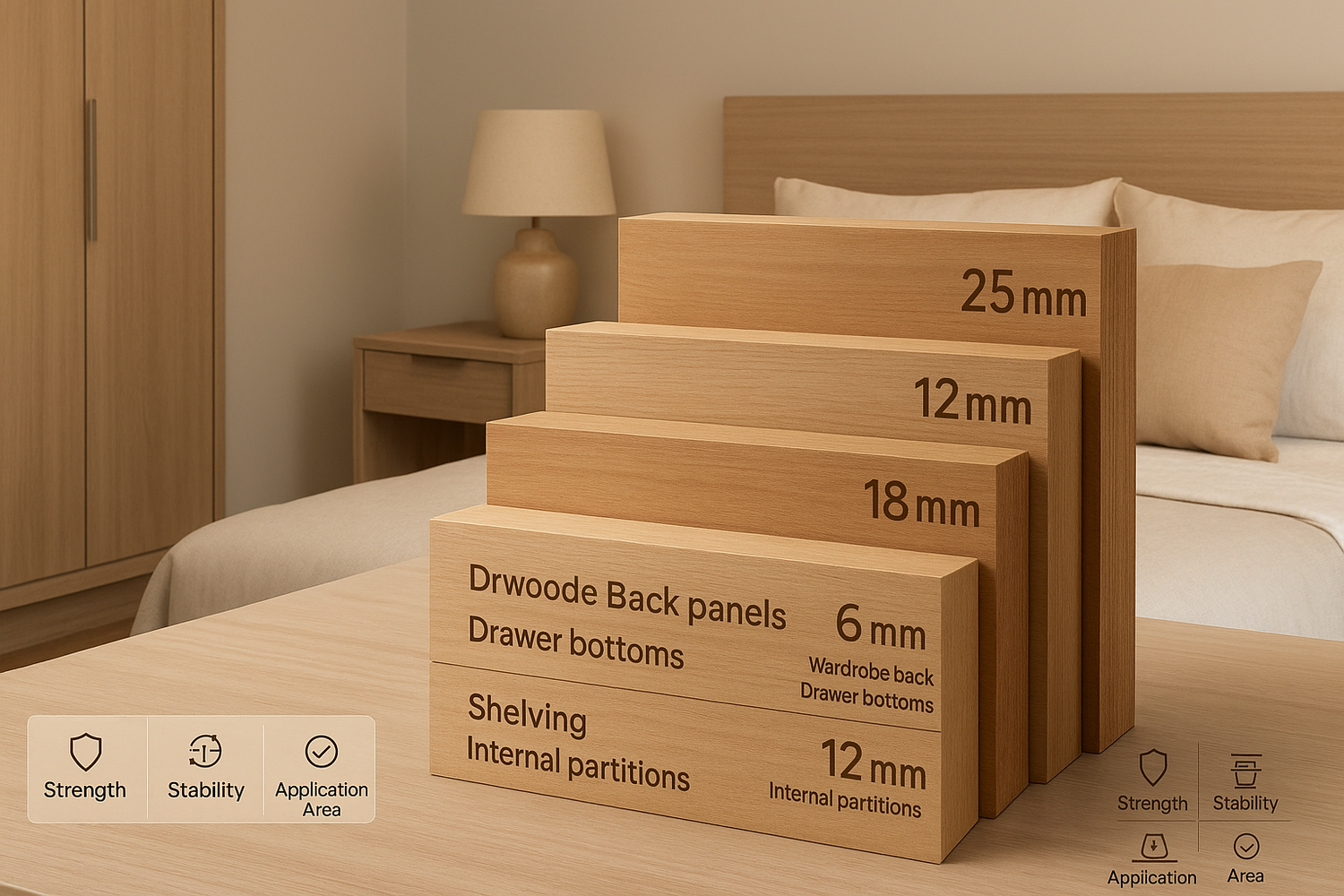 Choosing the Right Ply Thickness for Bedroom Furniture