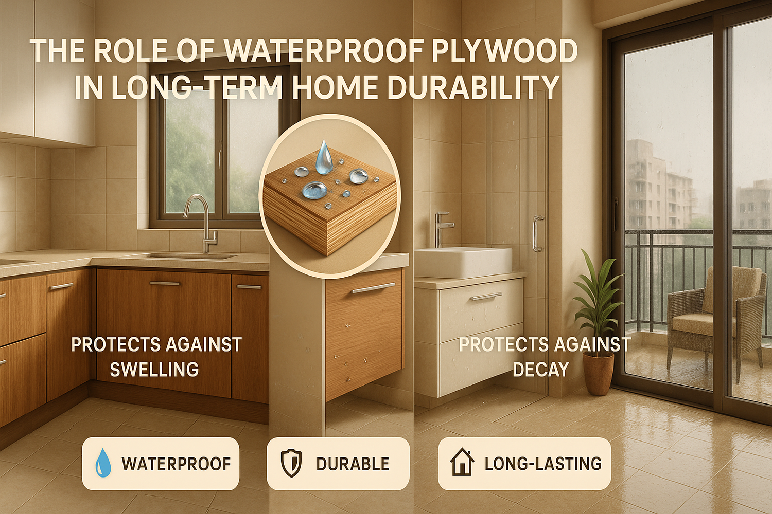 The Role of Waterproof Plywood in Long-Term Home Durability