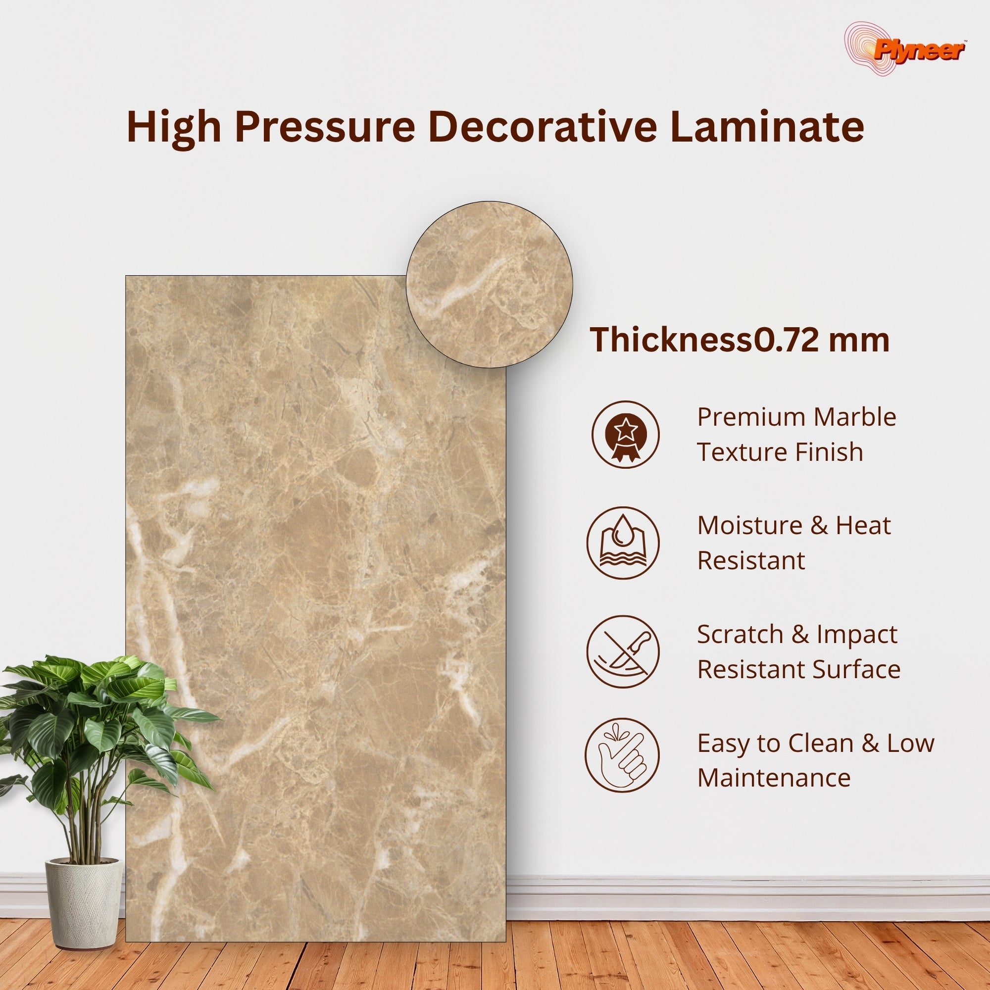 ಪ್ಲೈನಿಯರ್ಸ್ ಮಾರ್ಬಲ್ ಲ್ಯಾಮಿನೇಟ್ 2647 HG ಸಾಗರದ ಮಾರ್ಬಲ್