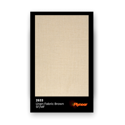 Plyneers Fabric Laminate 2633 SF Linen Fabric Brown