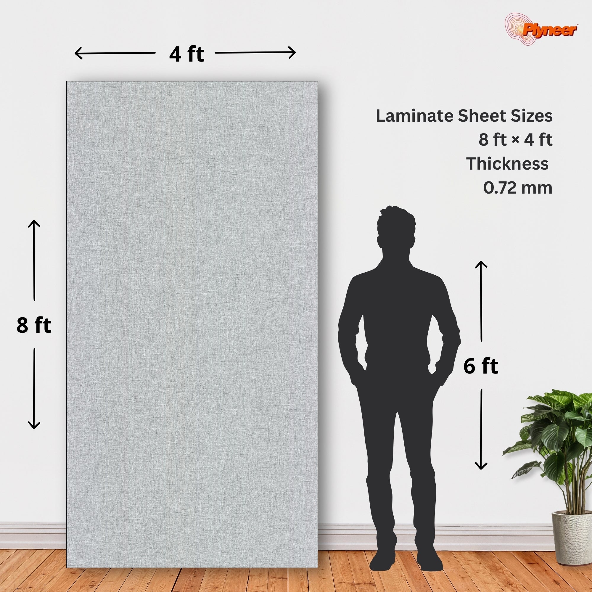 Plyneer Fabric Laminate 5165 SF Timber Text – Durable Timber Look