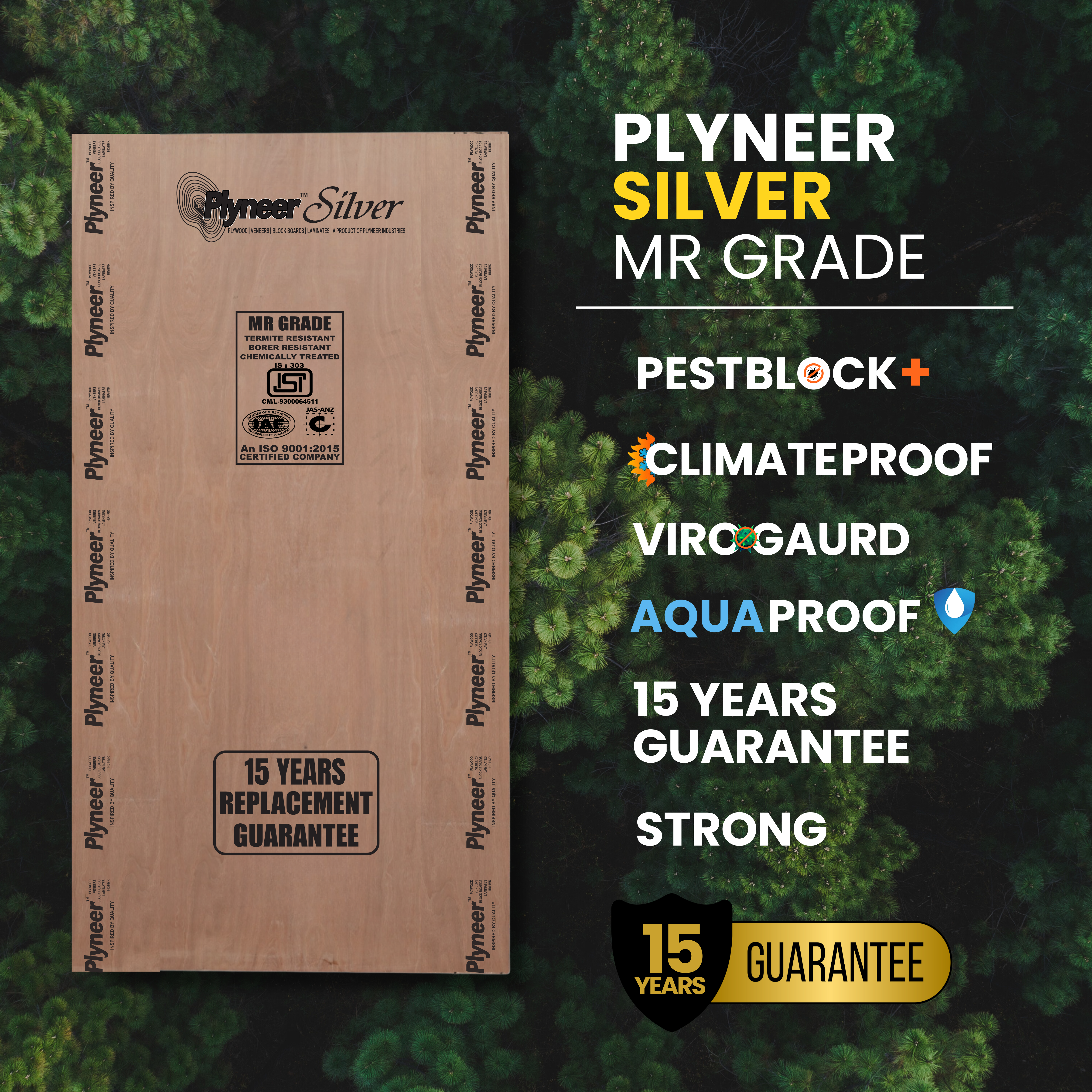 Plyneer Silver MR Grade