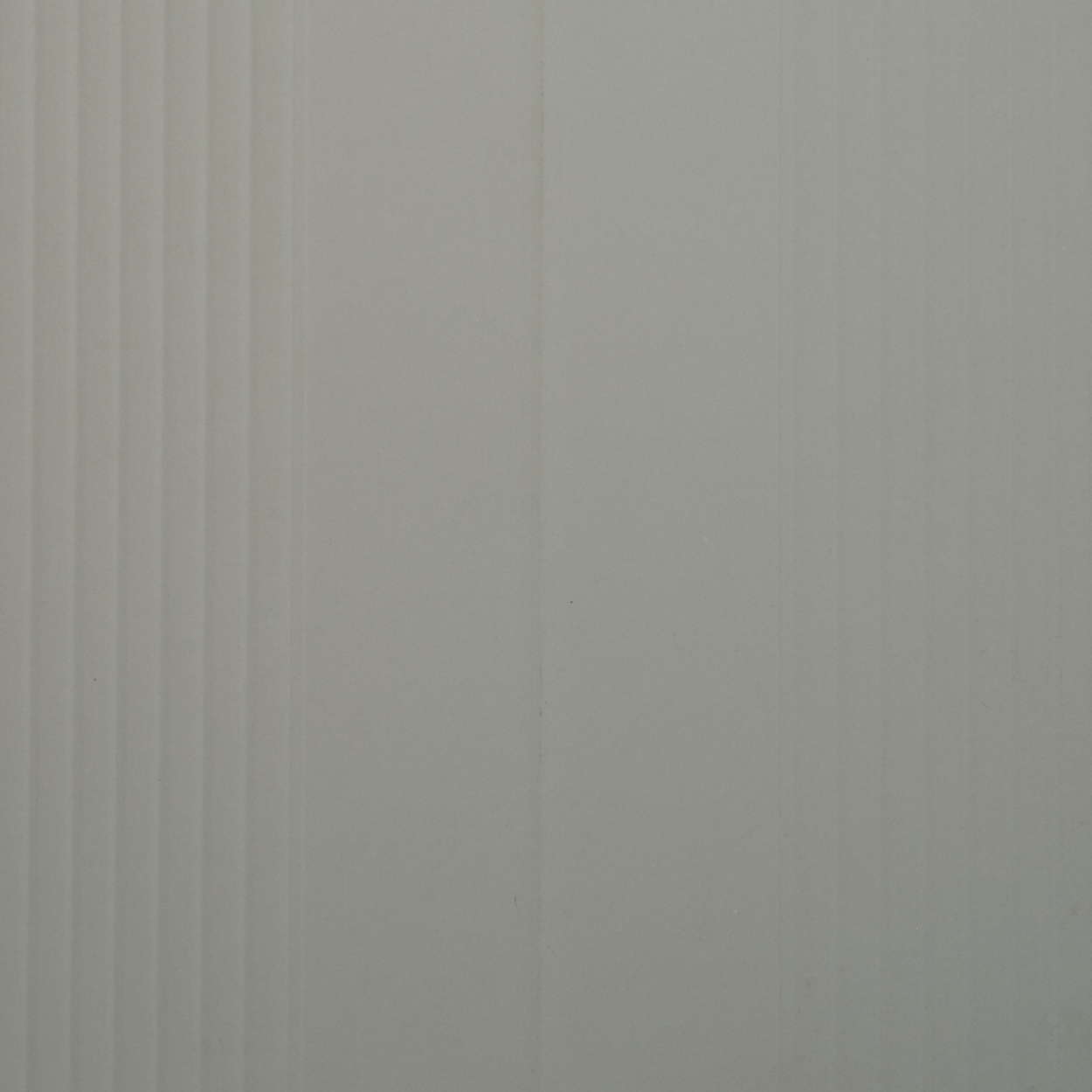 Arco Frost EC 13 white laminate with subtle arch and vertical grooves