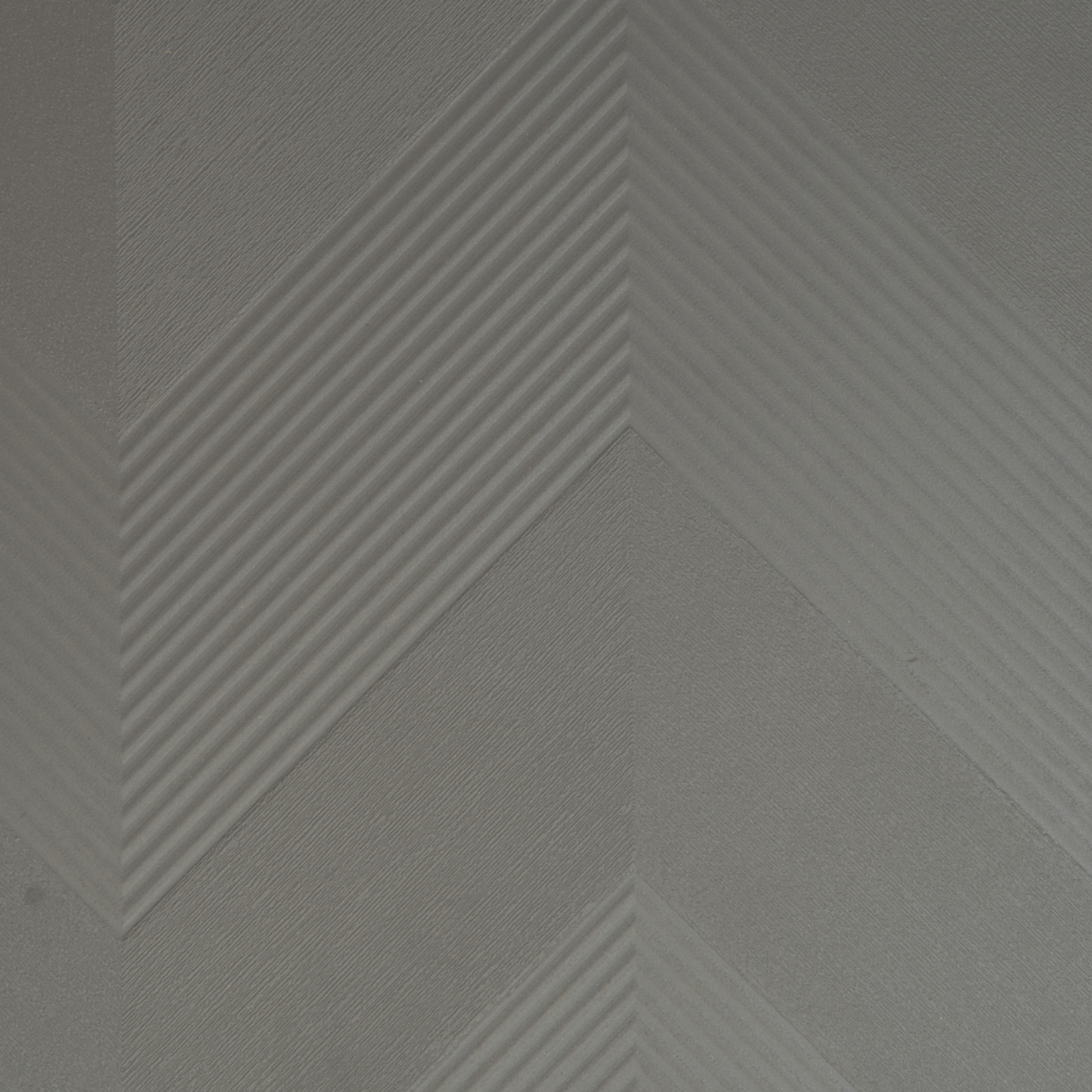 Graphite chevron textured exterior panel EC 04 with linear zig-zag grooves