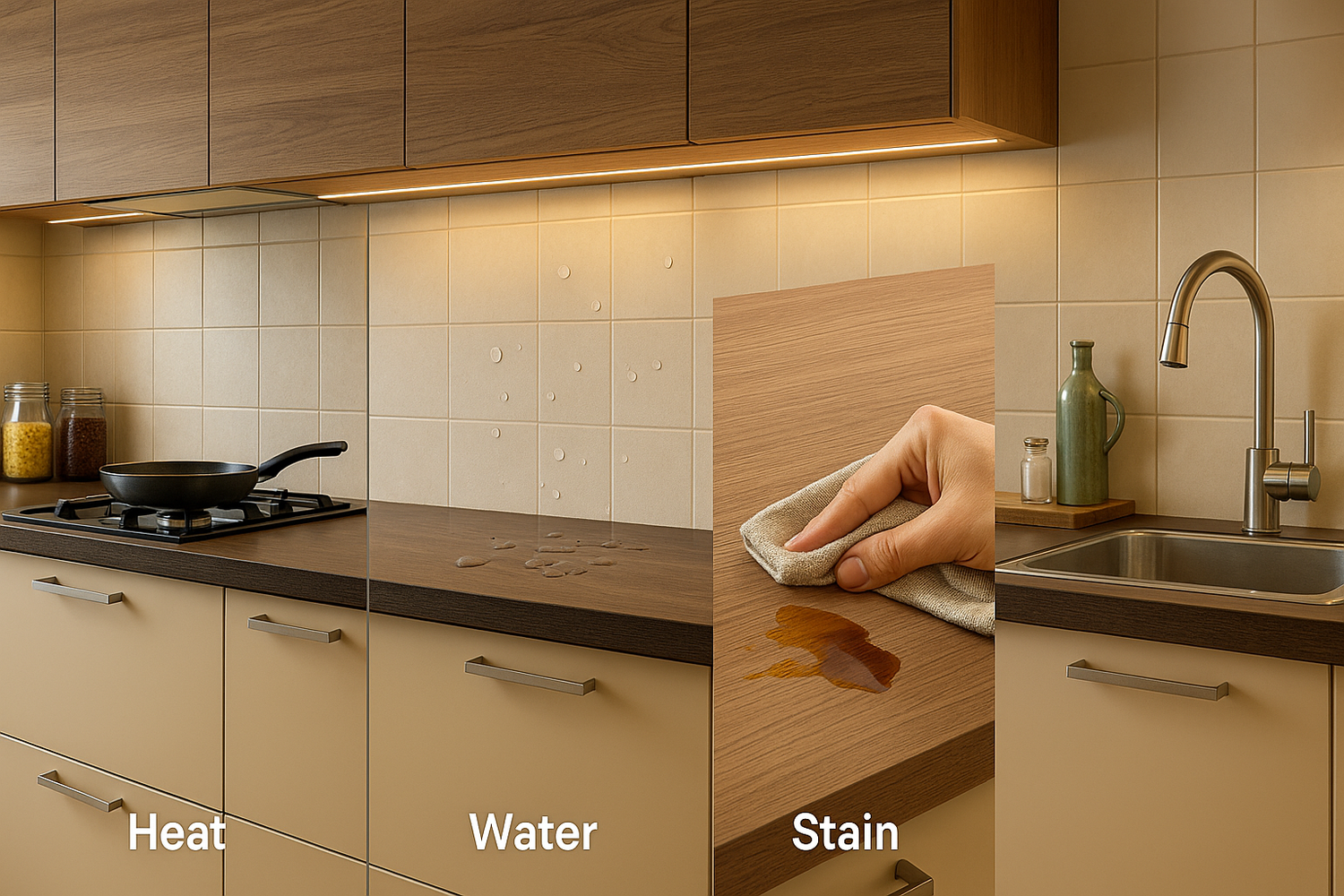 Best Laminates for Kitchen in India: Heat, Water & Stain Resistant Options
