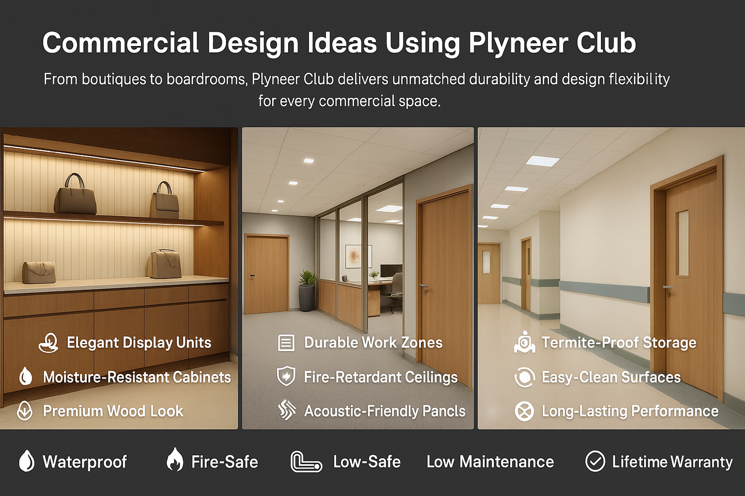 Commercial Design Ideas Using Plyneer Club