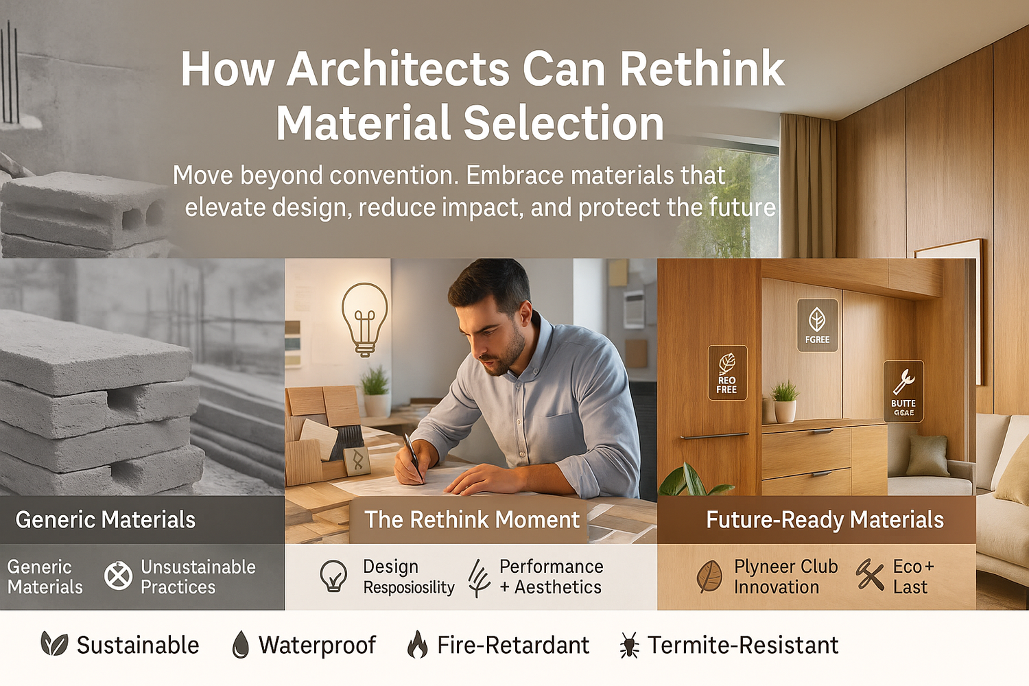 How Architects Can Rethink Material Selection