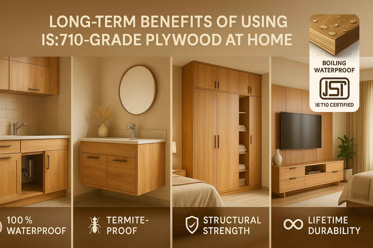 Long-Term Benefits of Using ISI:710-Grade Plywood at Home