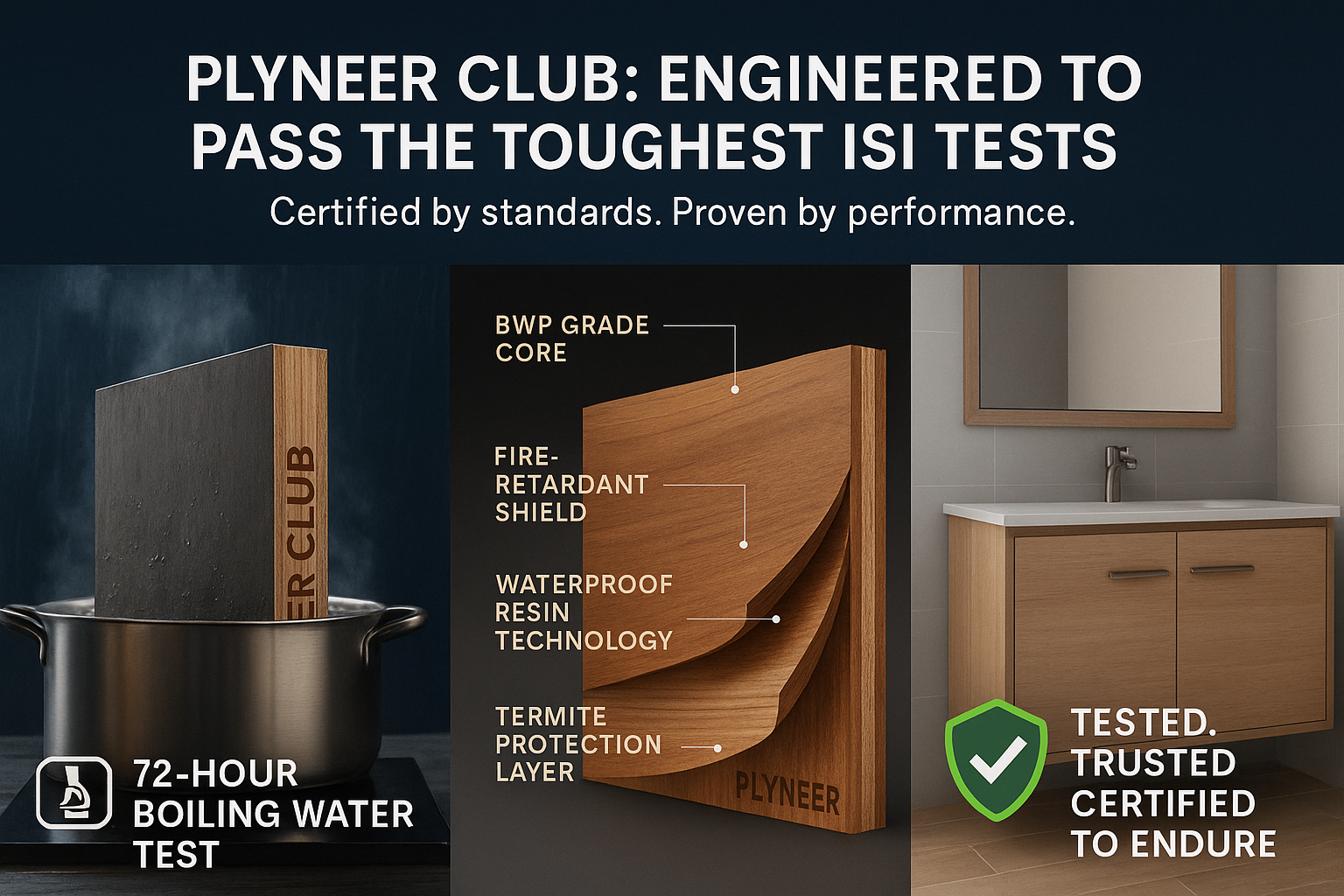 Plyneer Club: Engineered to Pass the Toughest ISI Tests