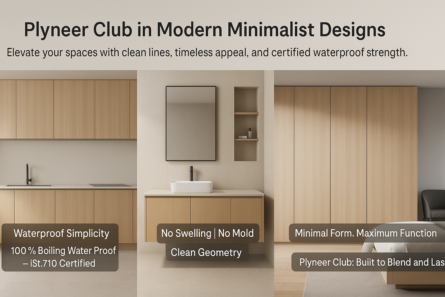 Plyneer Club in Modern Minimalist Designs