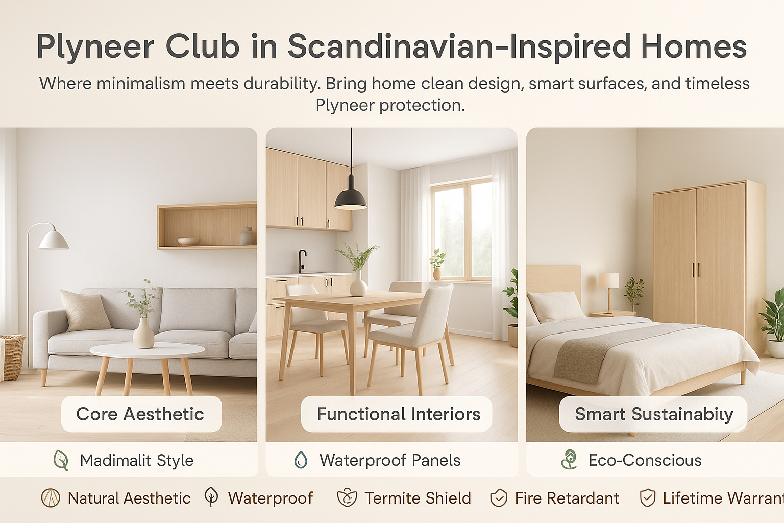 Plyneer Club in Scandinavian-Inspired Homes