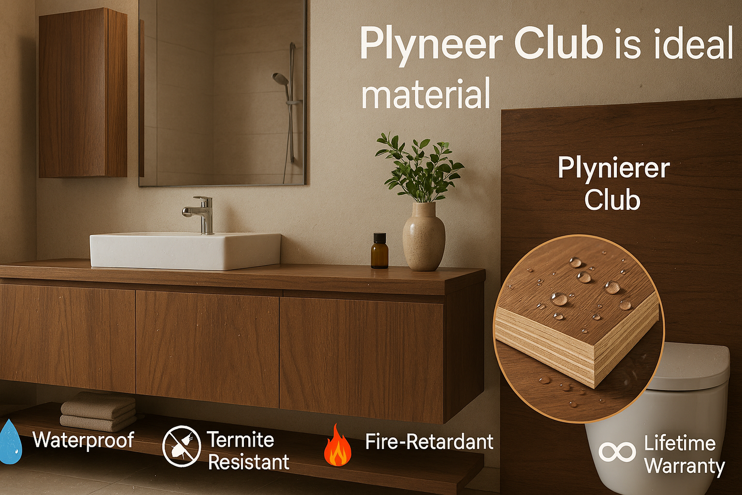 Bathroom Interiors That Last: Why Plyneer Club Is Ideal