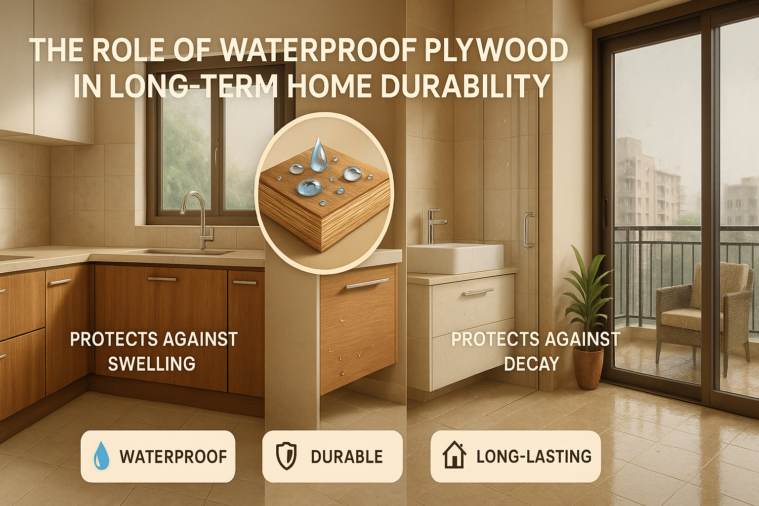 The Role of Waterproof Plywood in Long-Term Home Durability