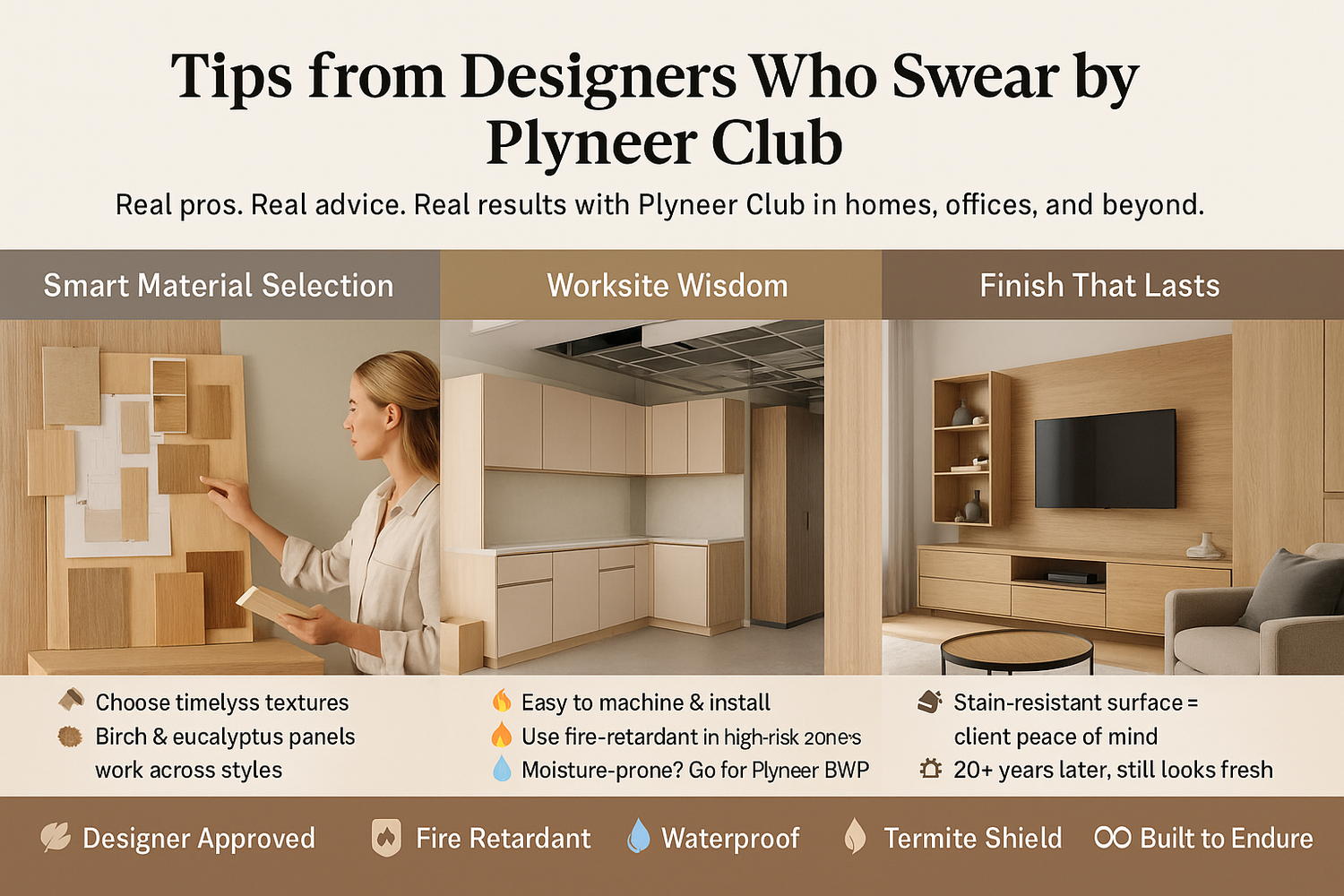 Tips from Designers Who Swear by Plyneer Club