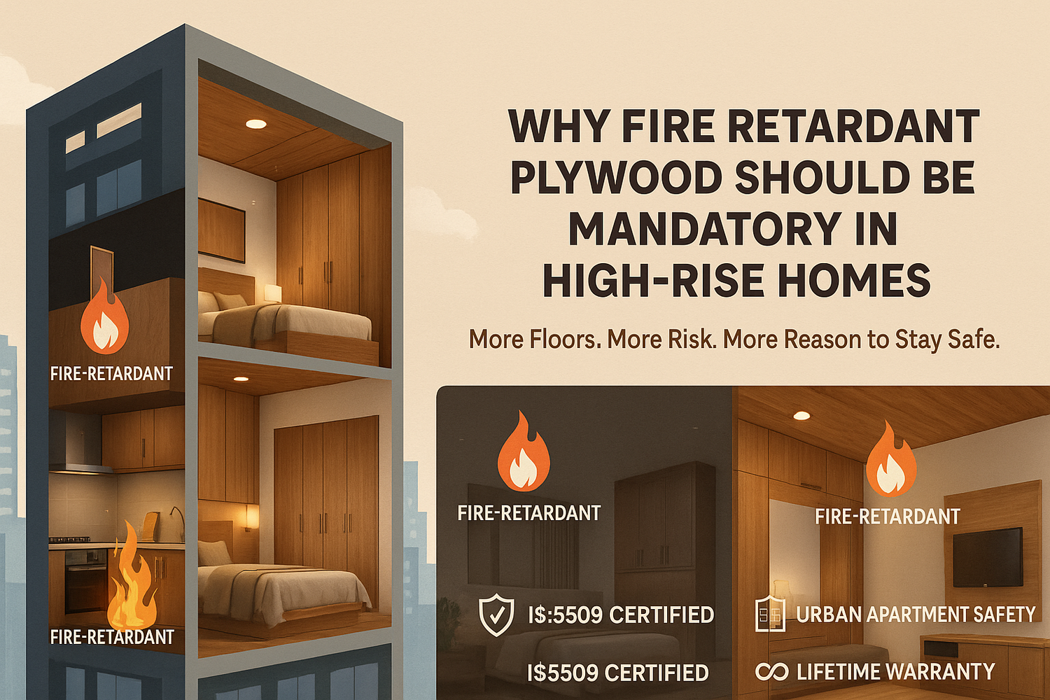 Why Fire Retardant Plywood Should Be Mandatory in High-Rise Homes