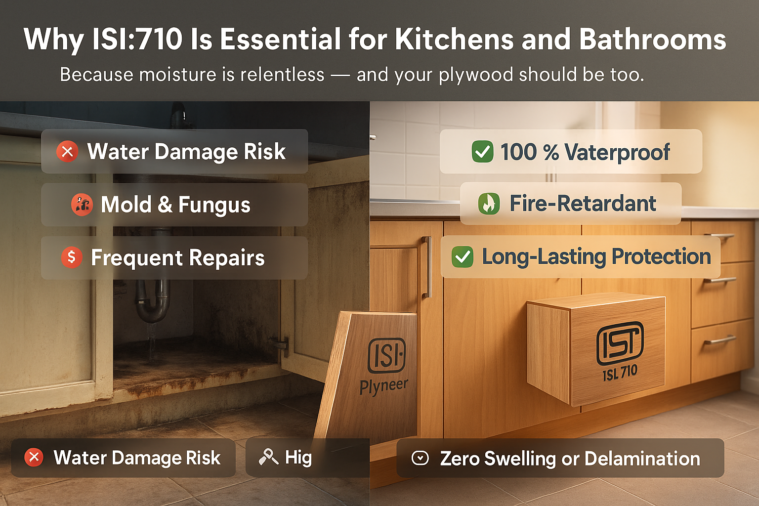 Why ISI:710 Is Essential for Kitchens and Bathrooms