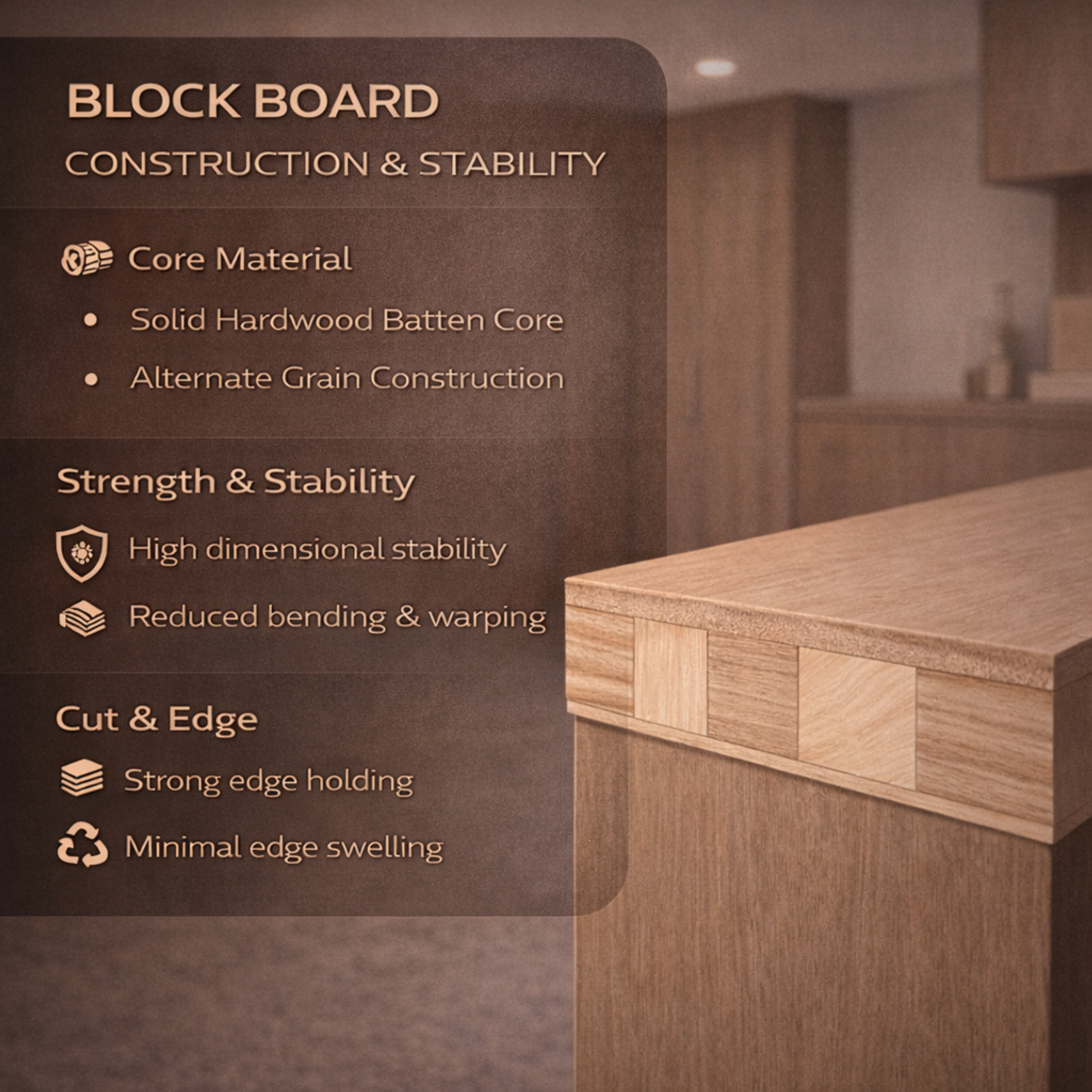 Silver Blockboard BWR