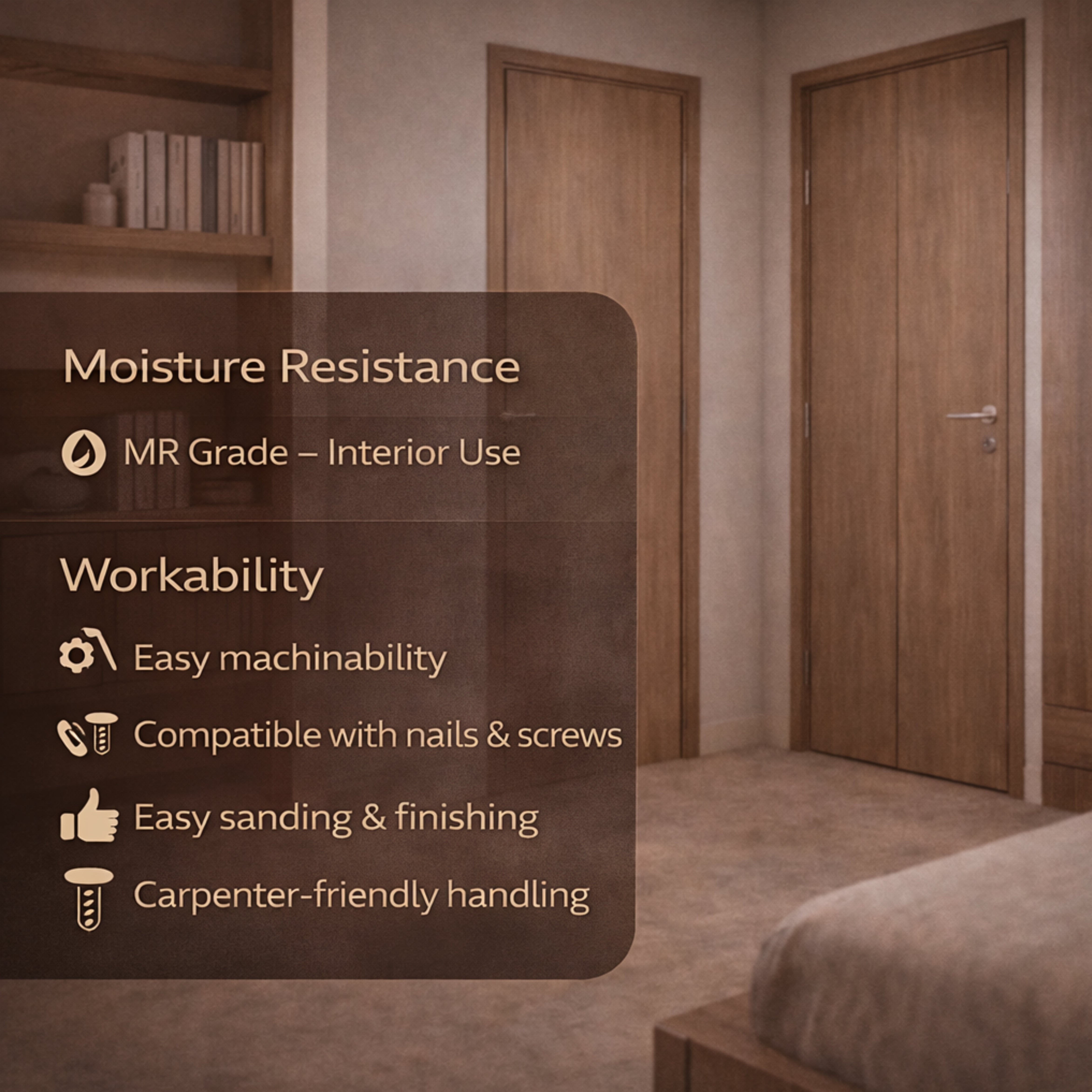 ಪೈನ್ ಬ್ಲಾಕ್ಬೋರ್ಡ್ MR