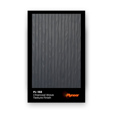 PL-168 Charcoal Wave Texture Finish