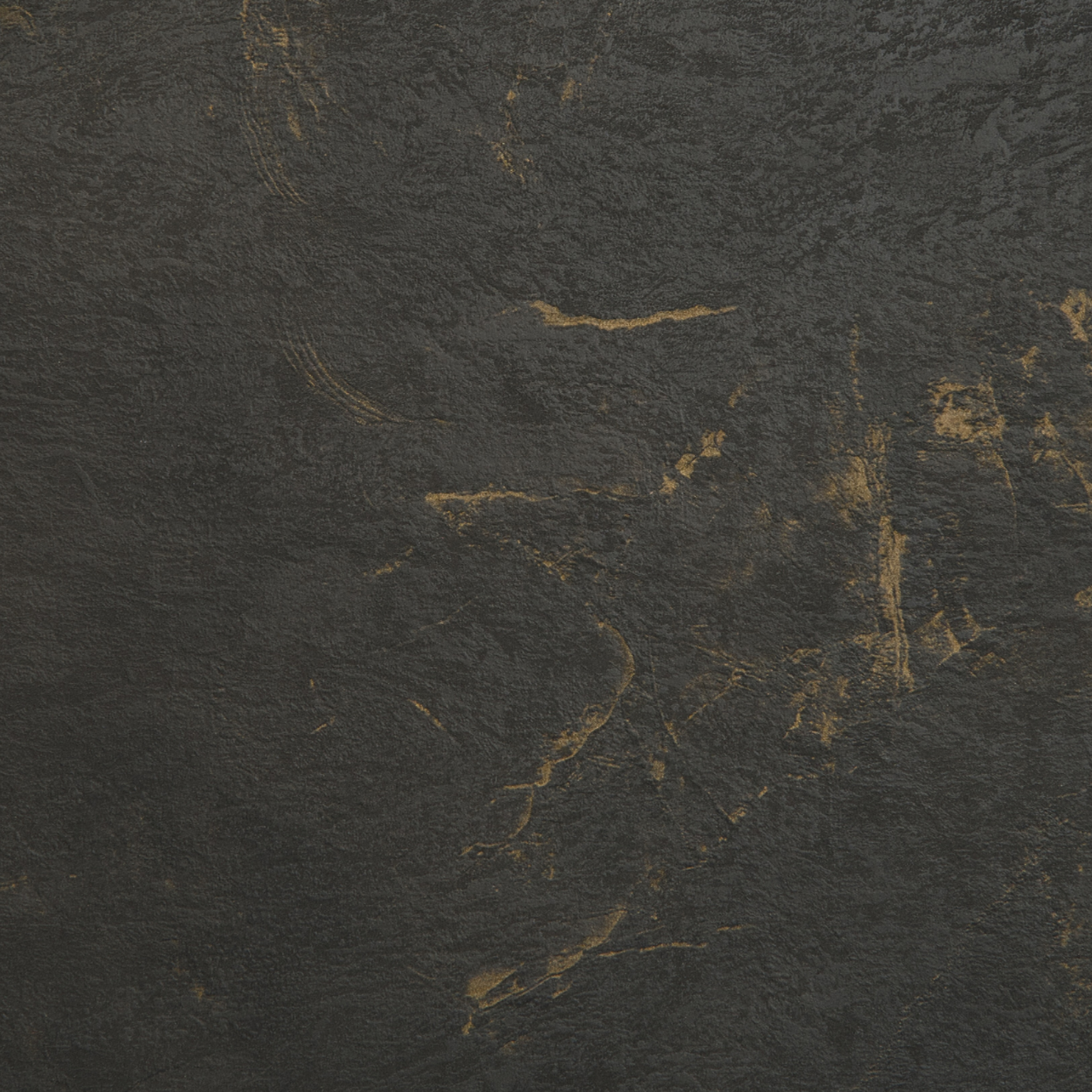 Plyneer AS-506 black slate laminate with natural gold veining and textured stone finish.