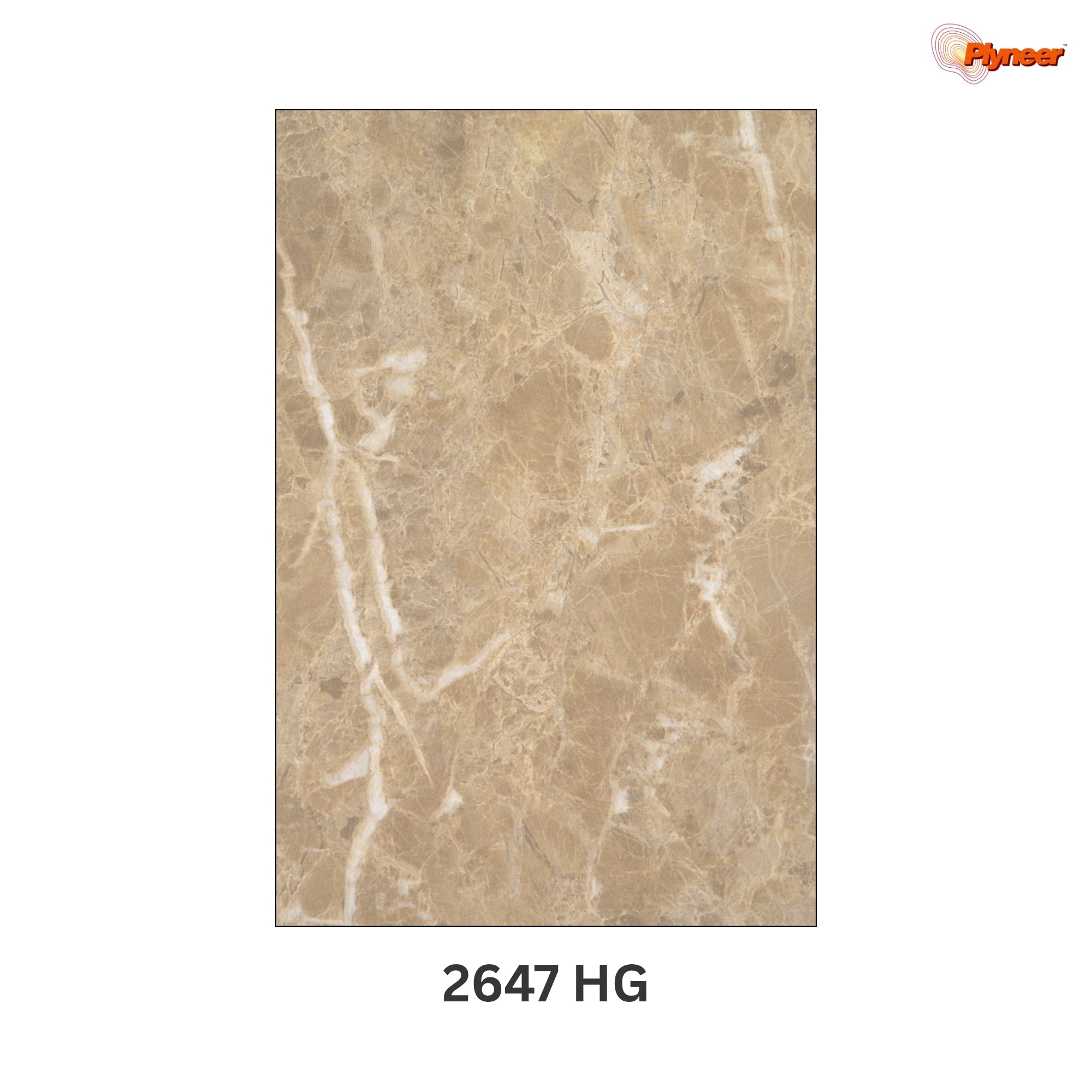 Plyneers Marble Laminate 2647 HG SAGRADA MARBLE
