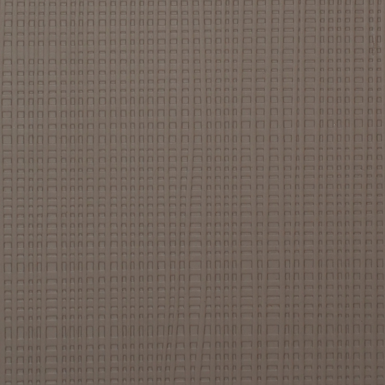 PL-108 ash grey grid texture finish laminate sample with embossed square weave pattern by Plyneer.