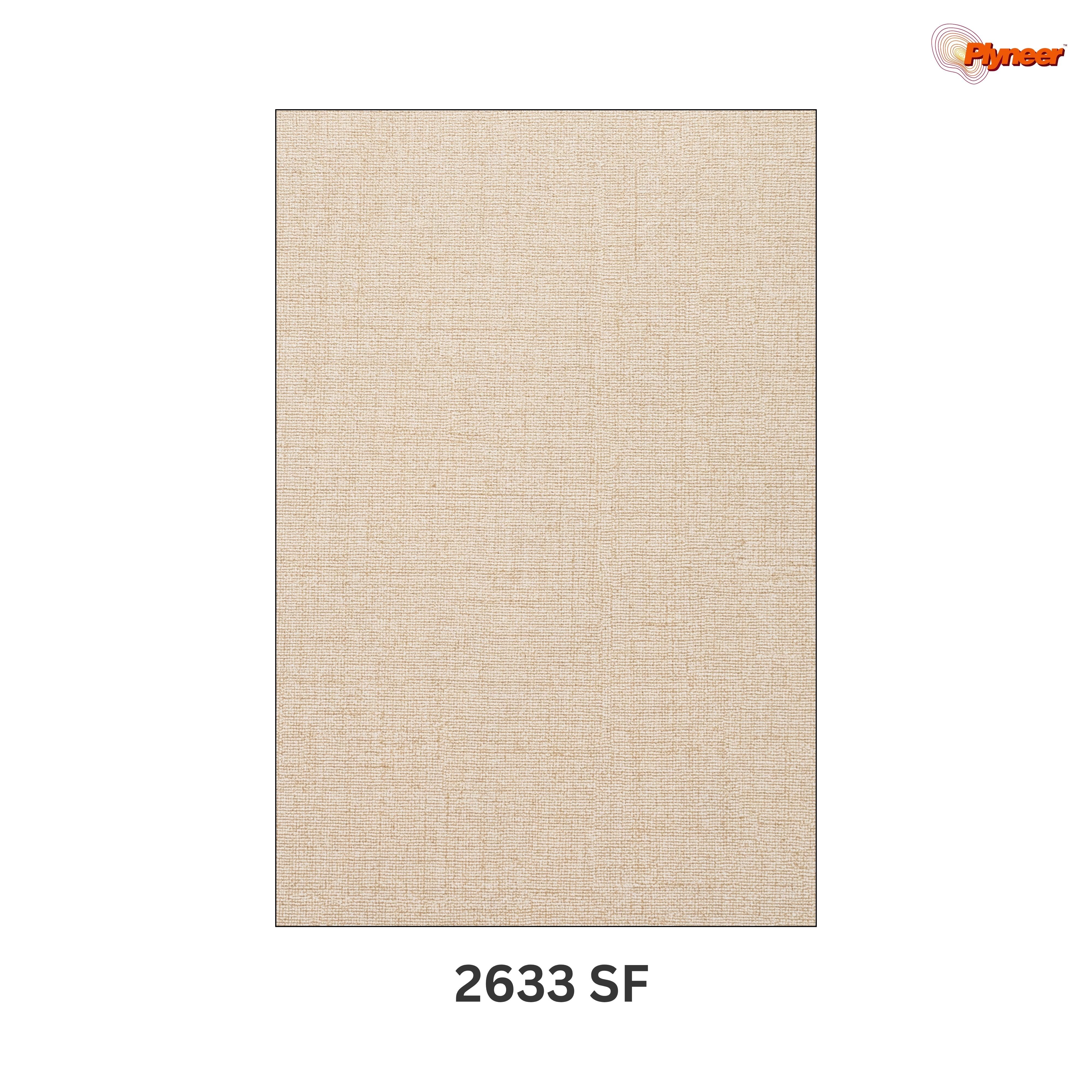 Plyneers Fabric Laminate 2633 SF Linen Fabric Brown