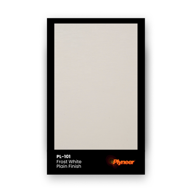 PL-101 Frost White Plain Finish