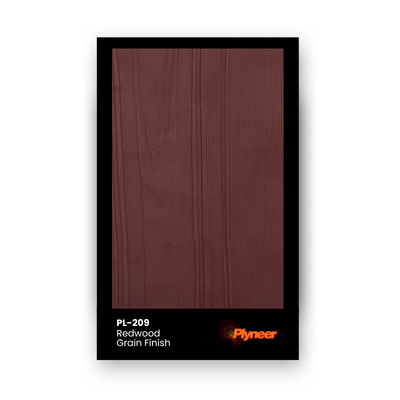 PL-209 Redwood Grain Finish
