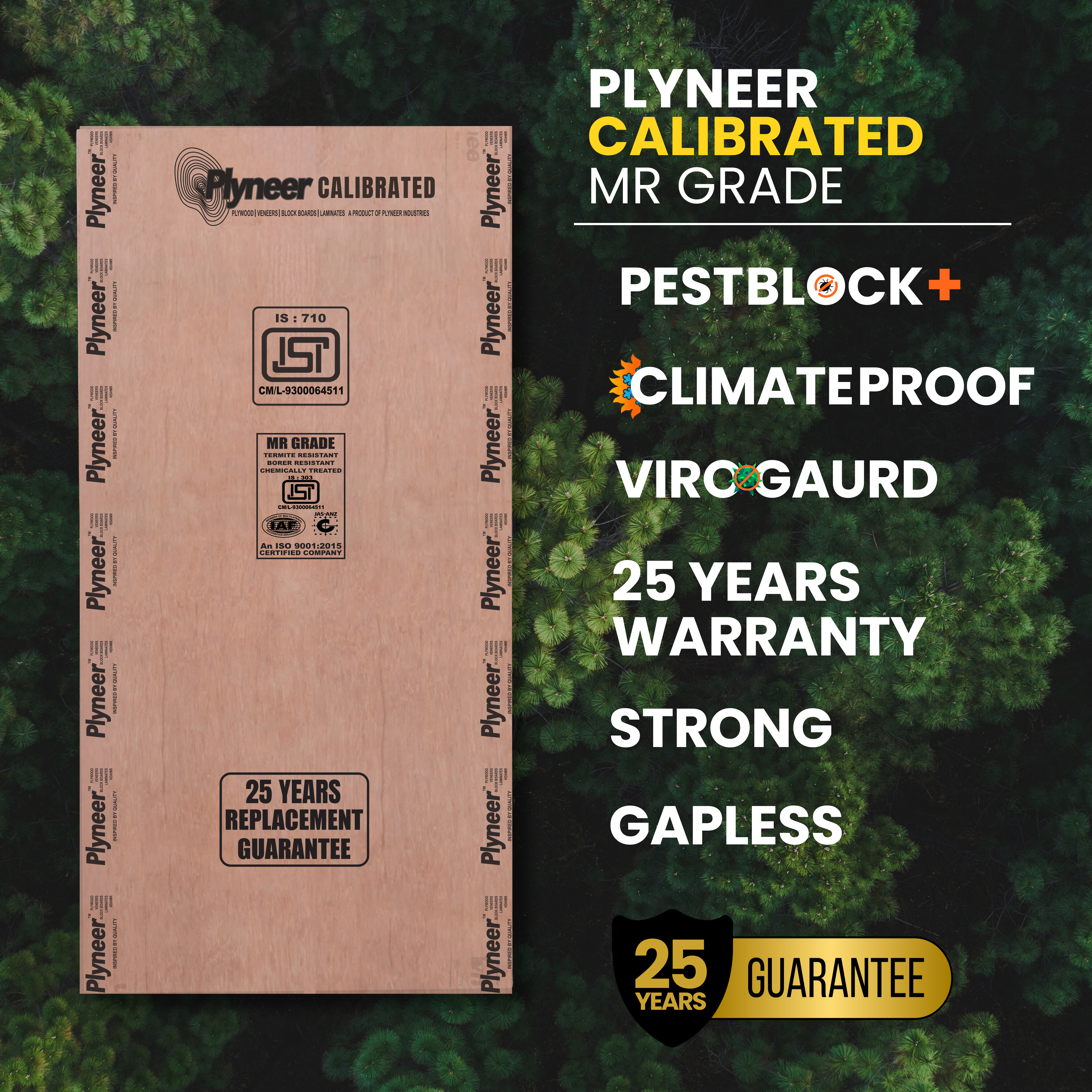 Plyneer Calibrated MR Grade