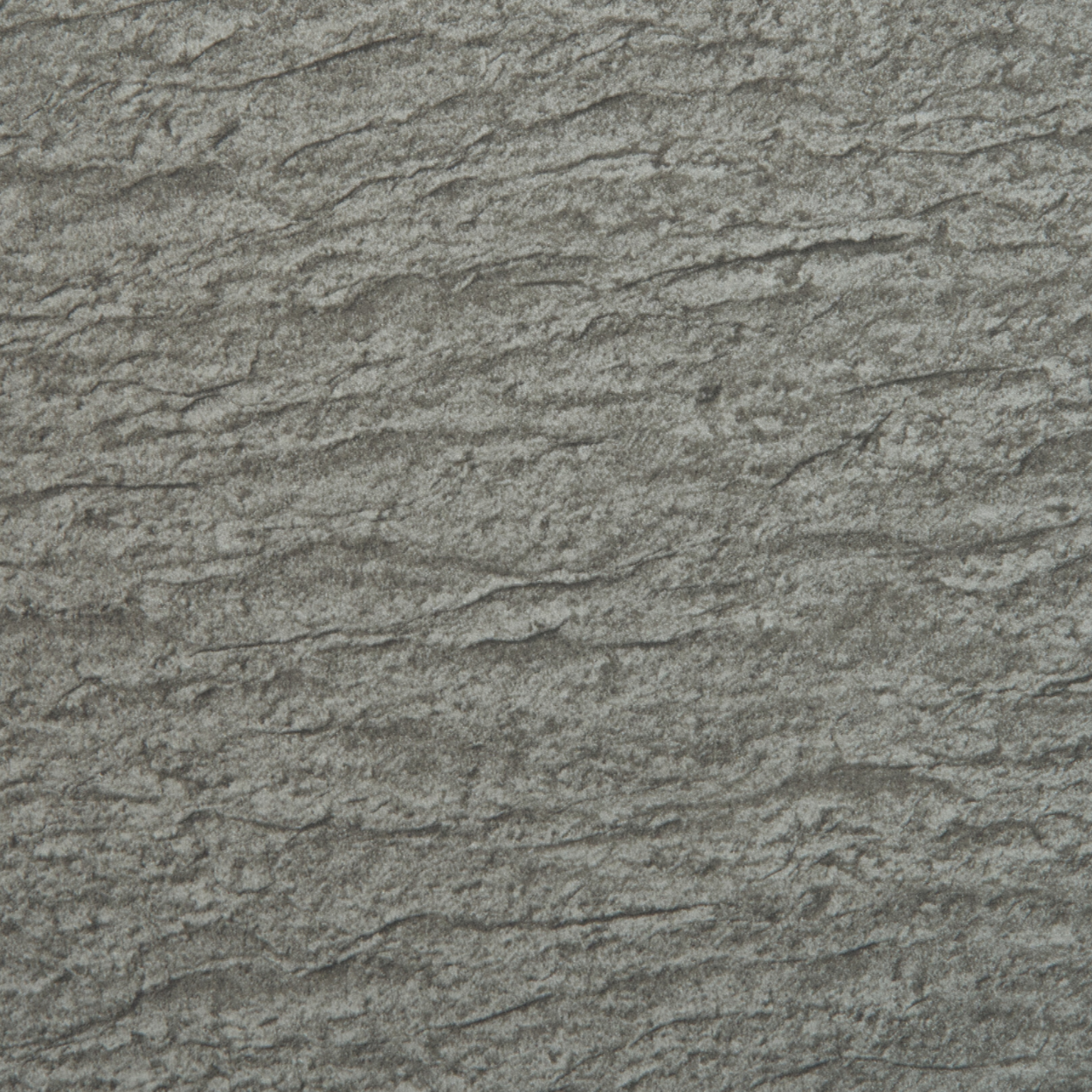 AS-512 silver slate laminate with layered stone texture in matte grey by Plyneer.