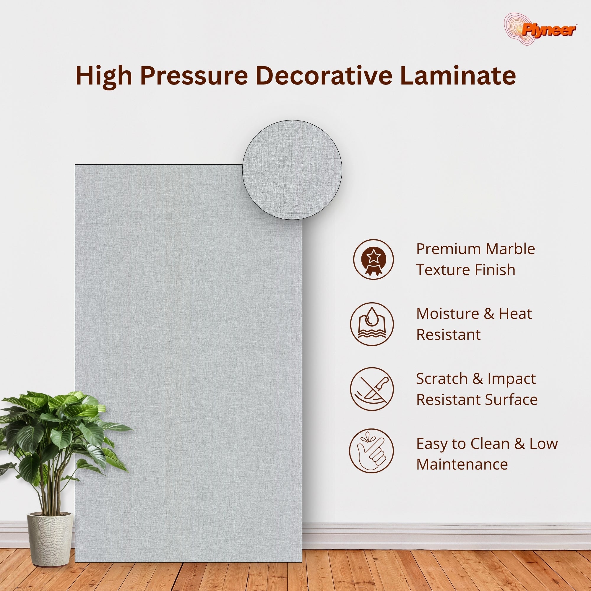 Plyneer Fabric Laminate 5165 SF Timber Text – Durable Timber Look