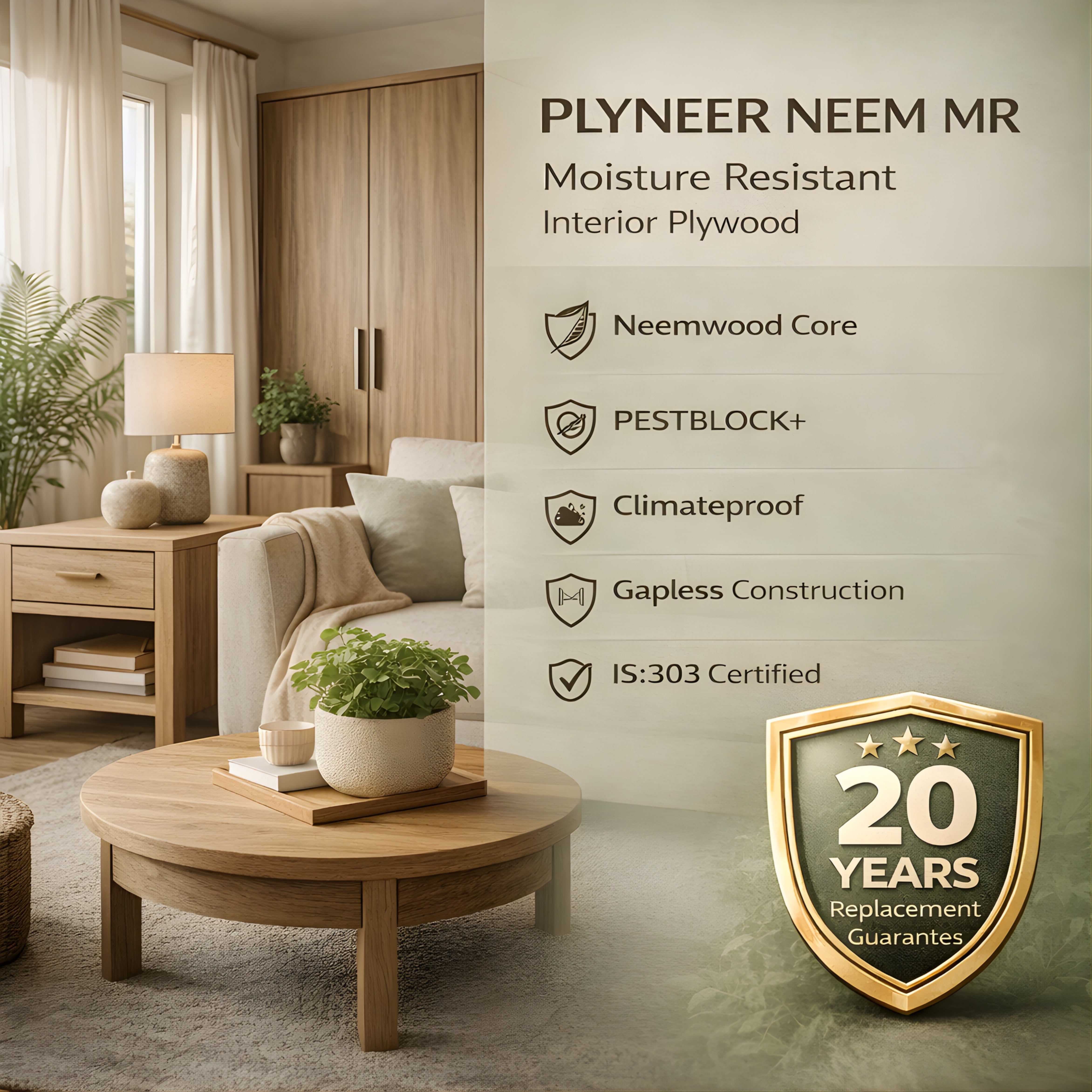 Plyneer Neem OEM MR Grade