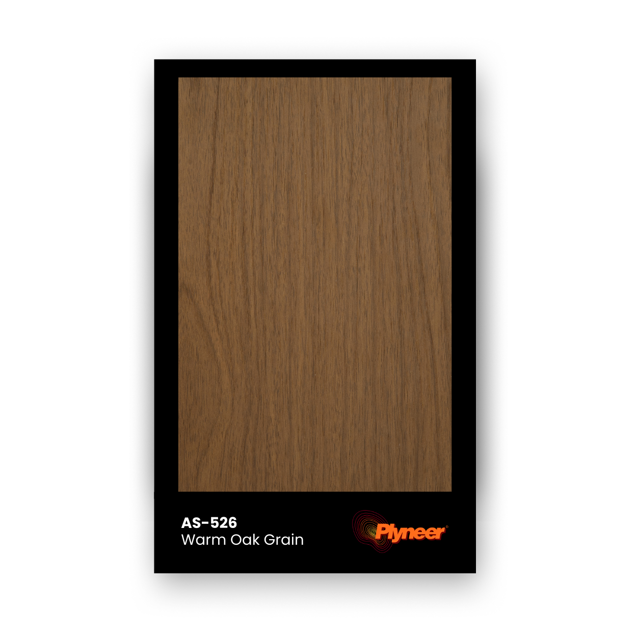 AS-526 warm oak laminate with natural grain patterns and matte wood texture.