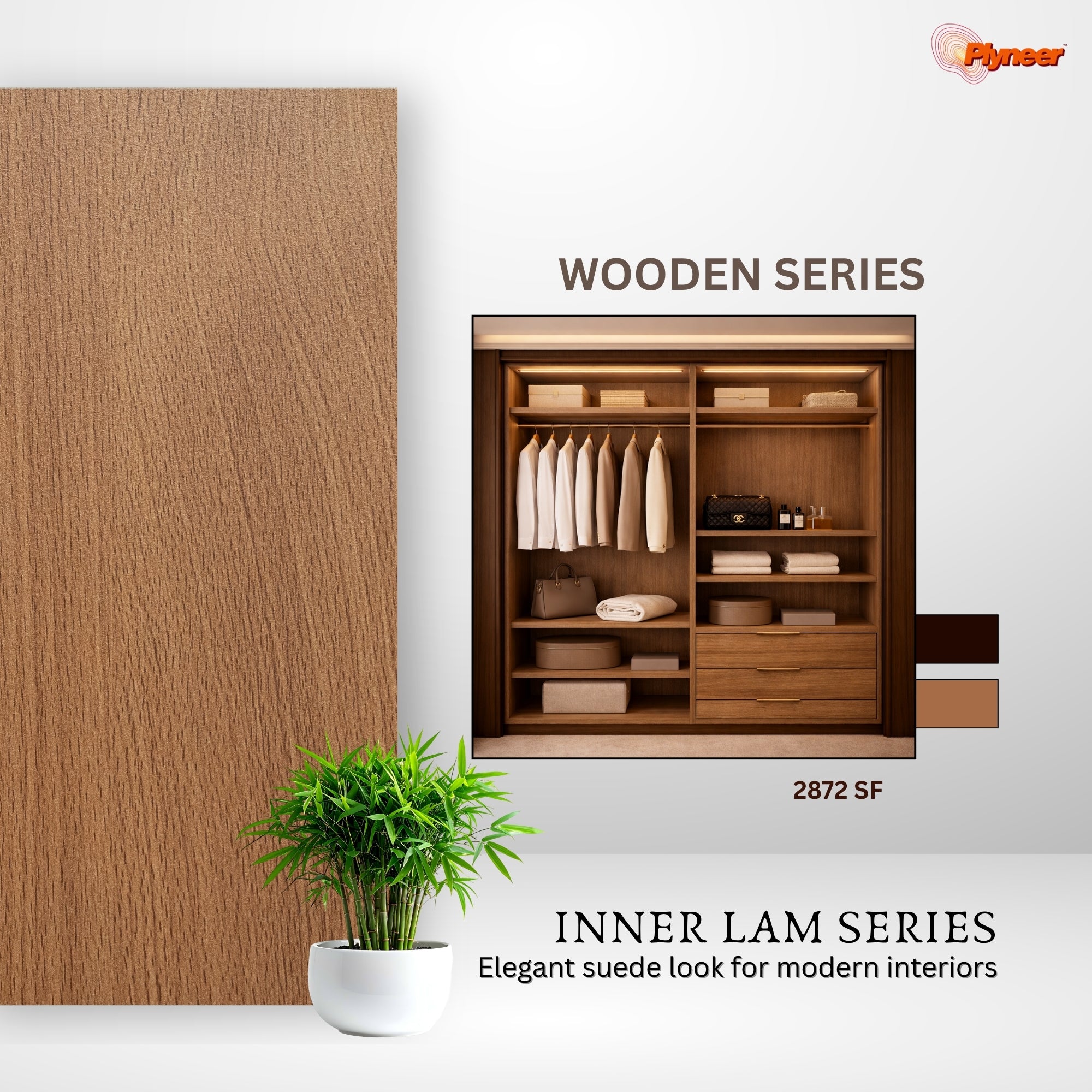 Plyneers Wood Laminate 2872 SF BAVERIAN BEECH