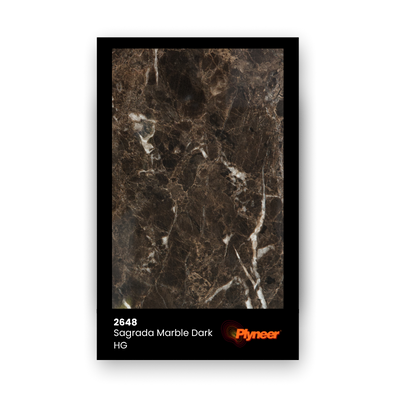 Plyneers Marble Laminate 2648 HG SAGRADA MARBLE DARK
