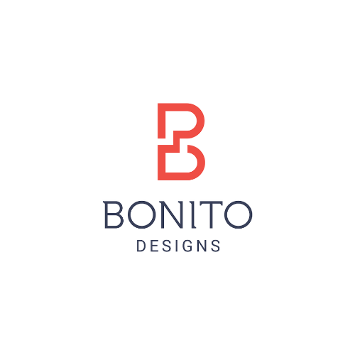 "Bonito Designs logo - Trusted interior design partner of Plyneer Industries"