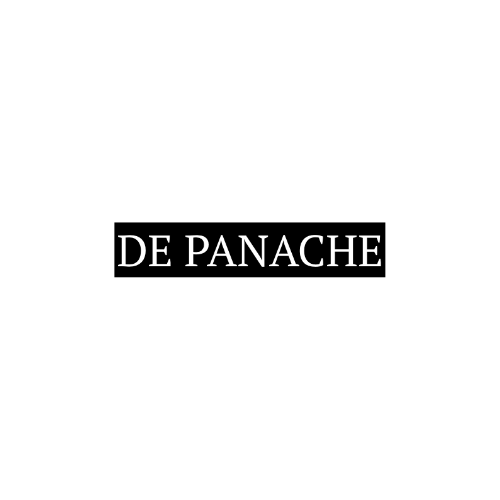 "De Panache logo - Respected client of Plyneer Industries specializing in luxurious and sophisticated interior design solutions"