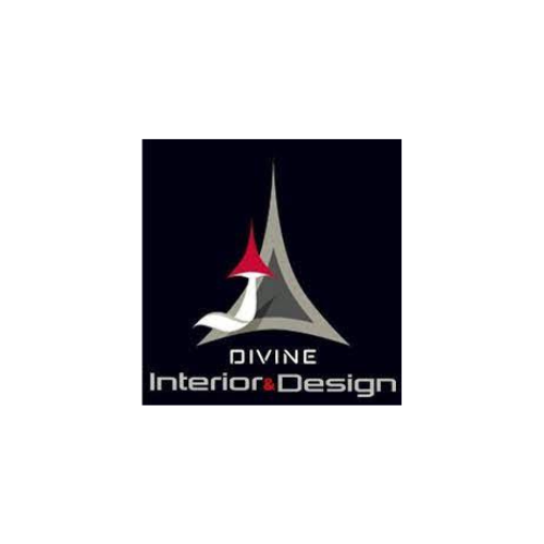 "Divine Interior Design logo - Esteemed client of Plyneer Industries specializing in luxurious and detailed interior design"