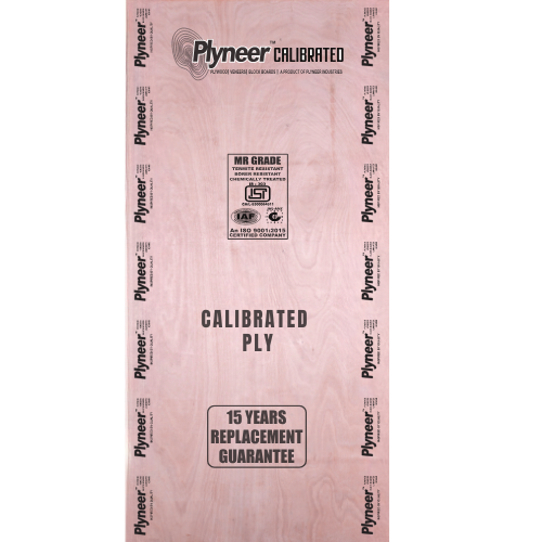 Plyneer Calibrated MR Grade Plywood is a moisture-resistant plywood designed for interior applications. It offers excellent strength and stability, with a smooth, calibrated surface that’s ideal for furniture, cabinetry, and paneling. Perfect for areas with moderate humidity, it provides durability and reliability while being eco-friendly and easy to work with.



