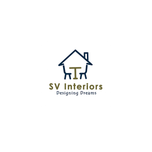 "SV Interiors logo - Esteemed client of Plyneer Industries specializing in innovative and stylish interior design"